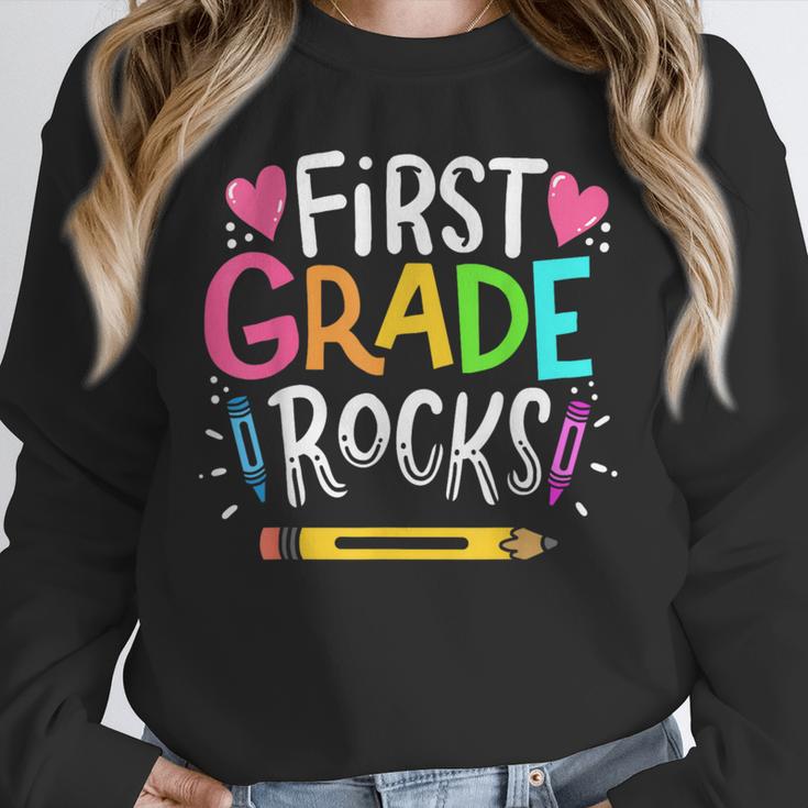 1st Grade Teacher Unisex Sweatshirt, novelty gifts, funny gifts