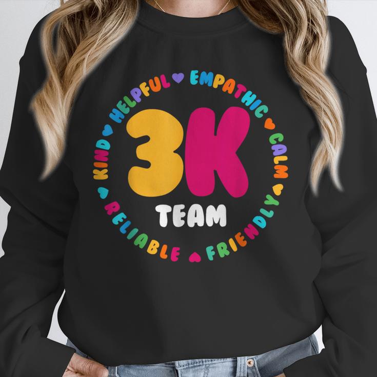3K Team & Teacher Squad Threes Crew PreK Elementary Team Unisex Sweatshirt, novelty gifts, funny gifts 3K Team & Teacher Squad Threes Crew PreK Elementary Team Unisex Sweatshirt, novelty gifts, funny gifts