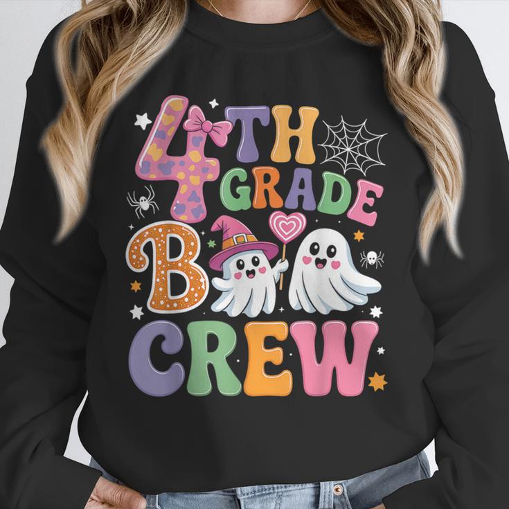 4th Grade Boo Crew Fourth Grade Teacher Kids Happy Halloween Unisex Sweatshirt, novelty gifts, funny gifts 4th Grade Boo Crew Fourth Grade Teacher Kids Happy Halloween Unisex Sweatshirt, novelty gifts, funny gifts