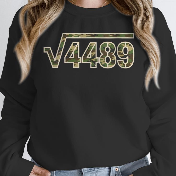 6 7 Army Camo Pattern Meme Square Root 4489 Math Teacher 67 Unisex Sweatshirt, novelty gifts, funny gifts