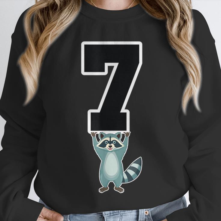 6 7 Matching Teachers Halloween Costume Raccoon Unisex Sweatshirt, novelty gifts, funny gifts