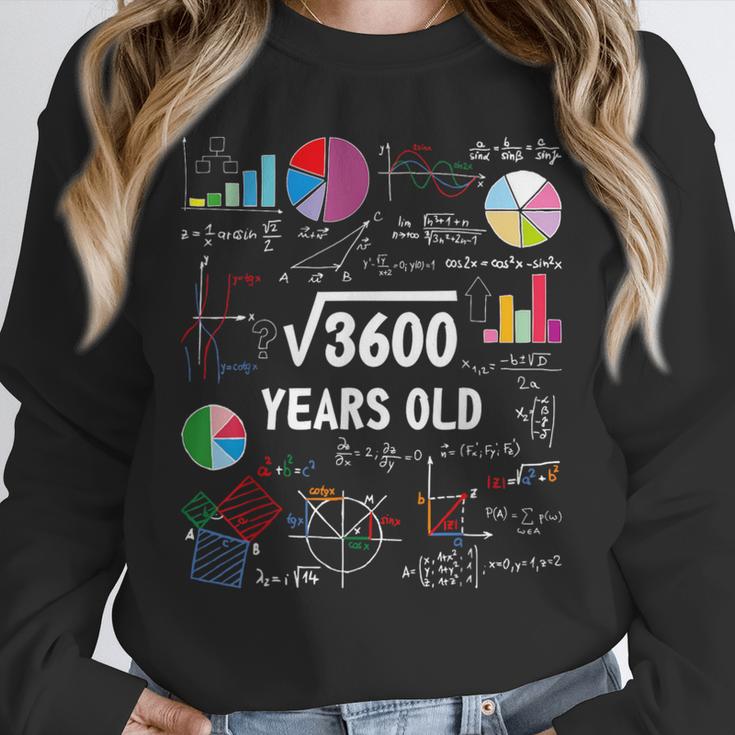 60 Year Old Math Teacher Square Root Of 3600 60th Birthday Unisex Sweatshirt, novelty gifts, funny gifts 60 Year Old Math Teacher Square Root Of 3600 60th Birthday Unisex Sweatshirt, novelty gifts, funny gifts