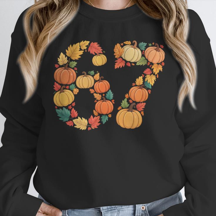 67 6 7 Fall Leaves For Teachers 67 Teacher Unisex Sweatshirt, novelty gifts, funny gifts 67 6 7 Fall Leaves For Teachers 67 Teacher Unisex Sweatshirt, novelty gifts, funny gifts