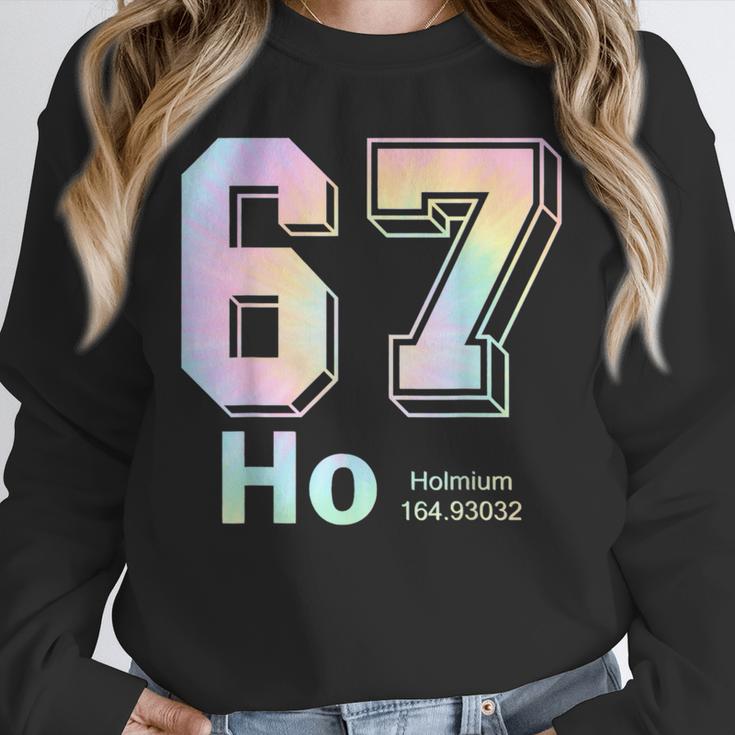 67 Ho Holmium Science Teacher Elements Table Six Seven Meme Unisex Sweatshirt, novelty gifts, funny gifts 67 Ho Holmium Science Teacher Elements Table Six Seven Meme Unisex Sweatshirt, novelty gifts, funny gifts