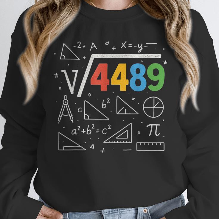 67 Meme Square Root 4489 Slang Six Seven Math Teacher Unisex Sweatshirt, novelty gifts, funny gifts