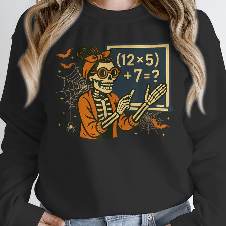 67 Teacher Halloween Skeleton Six Seven Meme Math Unisex Sweatshirt, novelty gifts, funny gifts 67 Teacher Halloween Skeleton Six Seven Meme Math Unisex Sweatshirt, novelty gifts, funny gifts