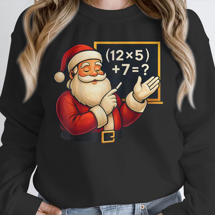 67 Teacher Santa Christmas Six Seven Meme Math Xmas Unisex Sweatshirt, novelty gifts, funny gifts