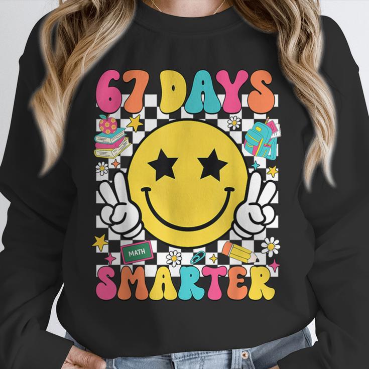 67th Day Of School Shirt 67 Days Smarter Teacher Boy Girls Unisex Sweatshirt, novelty gifts, funny gifts 67th Day Of School Shirt 67 Days Smarter Teacher Boy Girls Unisex Sweatshirt, novelty gifts, funny gifts