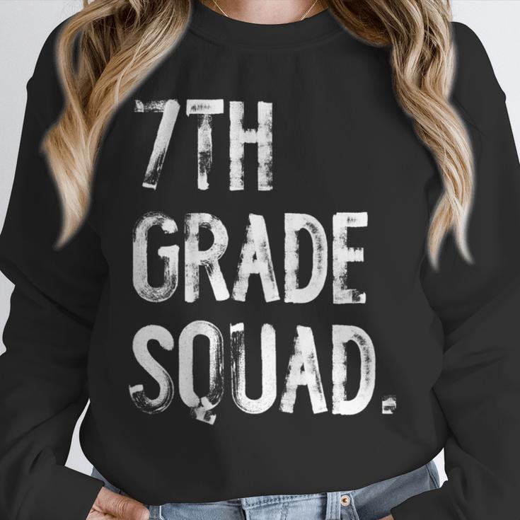 7th Grade Squad Back To School Student Teacher Unisex Sweatshirt, novelty gifts, funny gifts