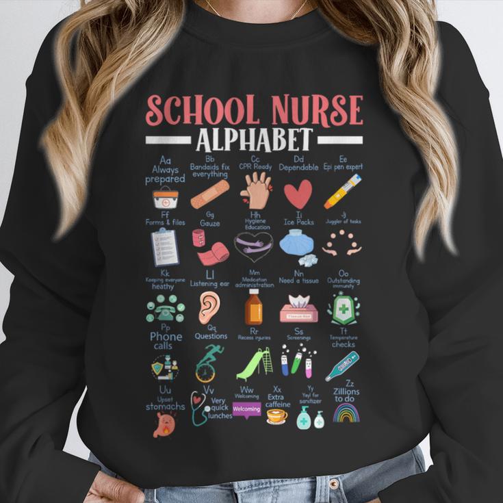 ABC School Nurse Alphabet Student Teacher Health Worker Unisex Sweatshirt, novelty gifts, funny gifts ABC School Nurse Alphabet Student Teacher Health Worker Unisex Sweatshirt, novelty gifts, funny gifts