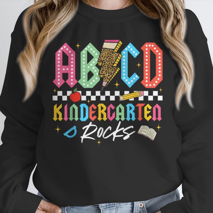 ABCD Kindergarten Rocks Pencil Lightning Teachers Rock Boys Unisex Sweatshirt, novelty gifts, funny gifts ABCD Kindergarten Rocks Pencil Lightning Teachers Rock Boys Unisex Sweatshirt, novelty gifts, funny gifts