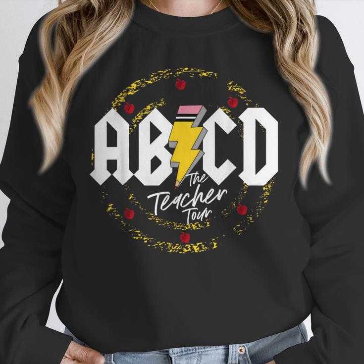 ABCD The Teacher Tour Last Day Of School Rockin' Teacher Unisex Sweatshirt, novelty gifts, funny gifts ABCD The Teacher Tour Last Day Of School Rockin' Teacher Unisex Sweatshirt, novelty gifts, funny gifts