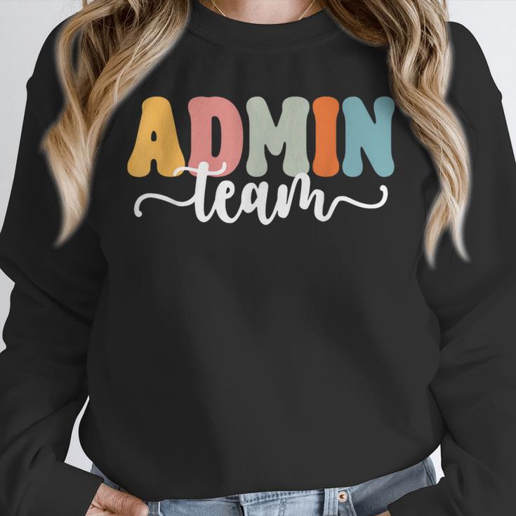Admin Team Back To School Teachers Students Admin Squad Unisex Sweatshirt, novelty gifts, funny gifts
