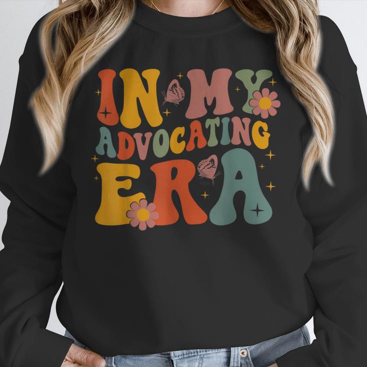 In My Advocating Era Advocate Autism Awareness Sped Teacher Men Women Kids Unisex Sweatshirt, novelty gifts, funny gifts In My Advocating Era Advocate Autism Awareness Sped Teacher Men Women Kids Unisex Sweatshirt, novelty gifts, funny gifts