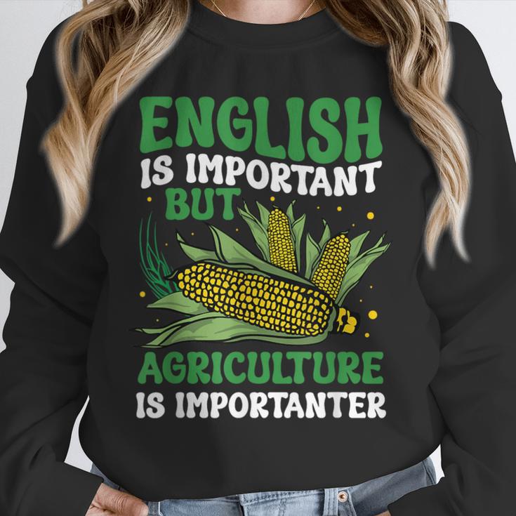AG Teacher English Is Important But Agriculture Teacher Unisex Sweatshirt, novelty gifts, funny gifts