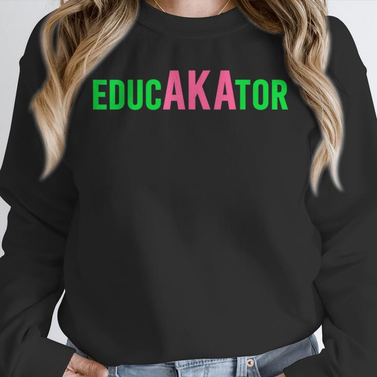 Aka Educator Educators & Teacher Crew School Squad Unisex Sweatshirt, novelty gifts, funny gifts