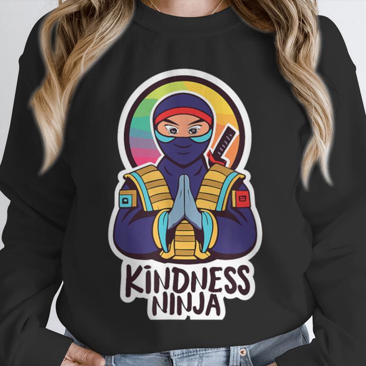 Anti Bullying Kindness Ninja School Teacher Student Unisex Sweatshirt, novelty gifts, funny gifts Anti Bullying Kindness Ninja School Teacher Student Unisex Sweatshirt, novelty gifts, funny gifts