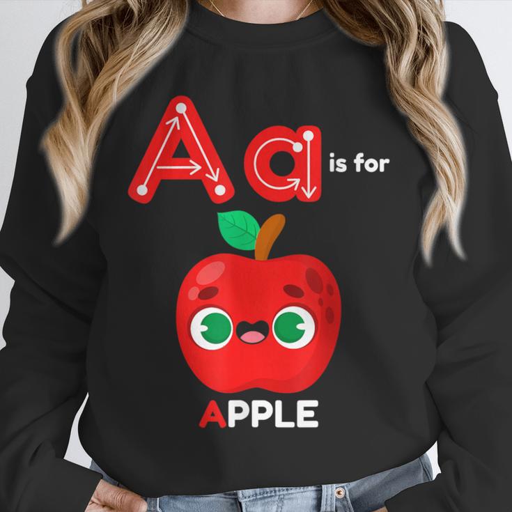 A Is For Apple Pre-K Kindergarten Teacher Student Unisex Sweatshirt, novelty gifts, funny gifts A Is For Apple Pre-K Kindergarten Teacher Student Unisex Sweatshirt, novelty gifts, funny gifts