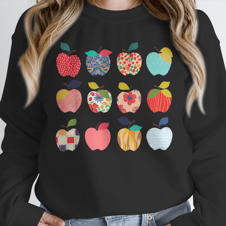 Art Apples Back To School For Teacher Student Unisex Sweatshirt, novelty gifts, funny gifts Art Apples Back To School For Teacher Student Unisex Sweatshirt, novelty gifts, funny gifts
