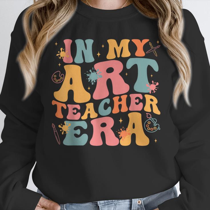 In My Art Teacher Era Artists First Day Of School Women Unisex Sweatshirt, novelty gifts, funny gifts In My Art Teacher Era Artists First Day Of School Women Unisex Sweatshirt, novelty gifts, funny gifts