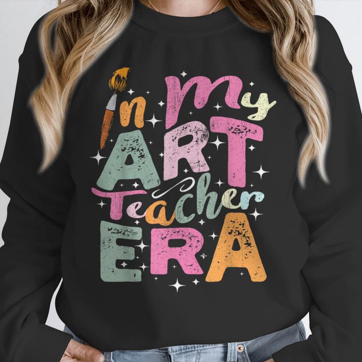 In My Art Teacher Era Teaching Future Artist Back To School Unisex Sweatshirt, novelty gifts, funny gifts In My Art Teacher Era Teaching Future Artist Back To School Unisex Sweatshirt, novelty gifts, funny gifts