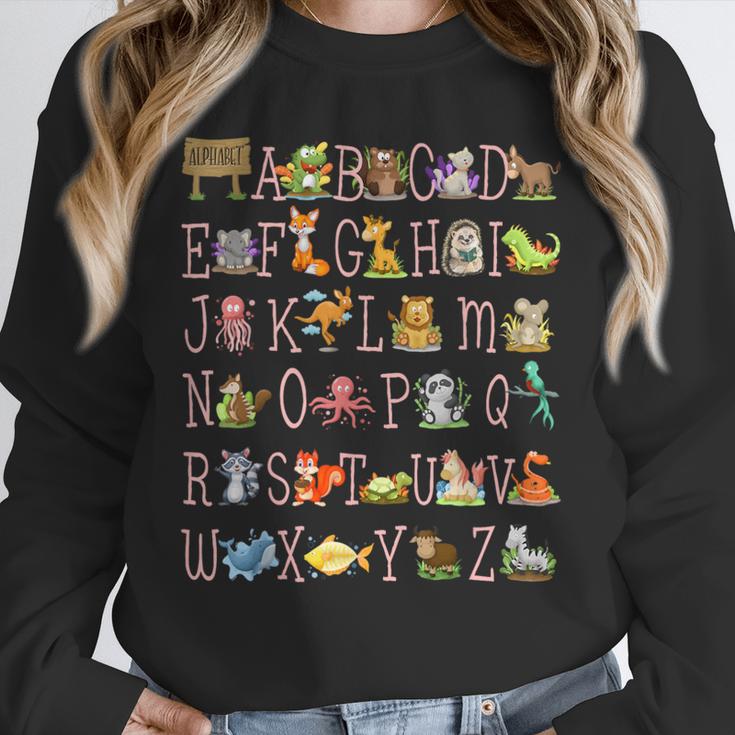 Back To School Kindergarten Teacher ABCs Animals Alphabet Unisex Sweatshirt, novelty gifts, funny gifts Back To School Kindergarten Teacher ABCs Animals Alphabet Unisex Sweatshirt, novelty gifts, funny gifts