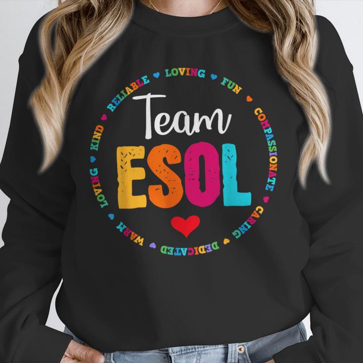 Back To School Teachers Crew Students Team ESOL Teacher Unisex Sweatshirt, novelty gifts, funny gifts Back To School Teachers Crew Students Team ESOL Teacher Unisex Sweatshirt, novelty gifts, funny gifts