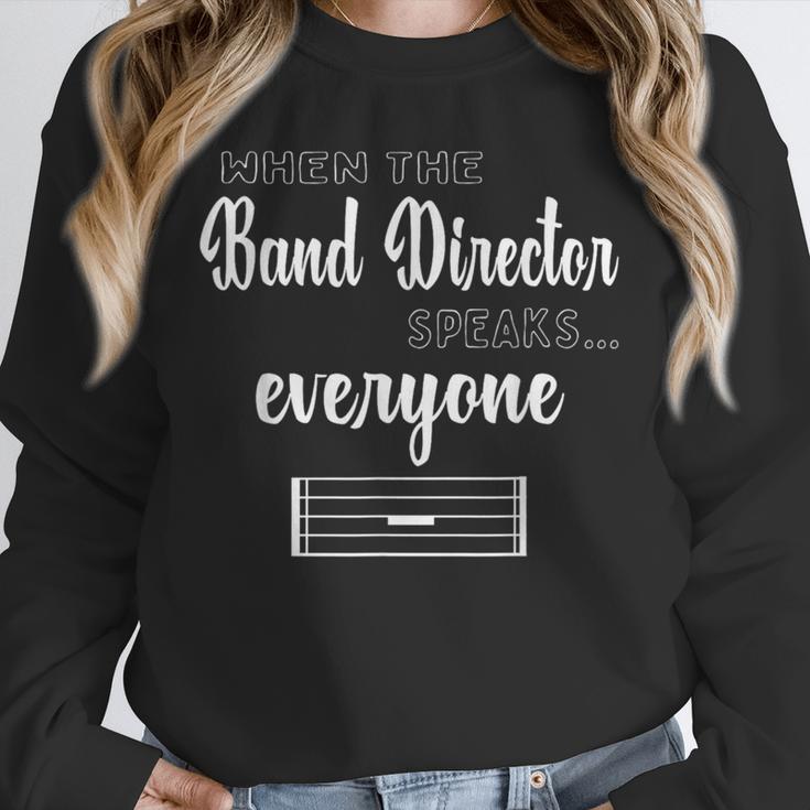 Band Director Shirt Music Teacher Appreciation Unisex Sweatshirt, novelty gifts, funny gifts
