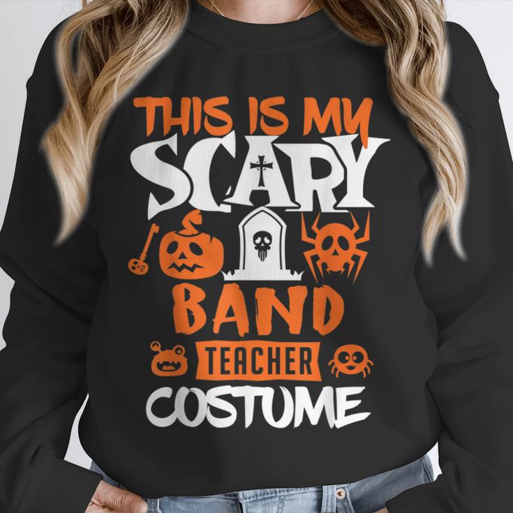 Band Teacher Halloween Shirt Costume School Marching Band For Men Women Unisex Sweatshirt, novelty gifts, funny gifts
