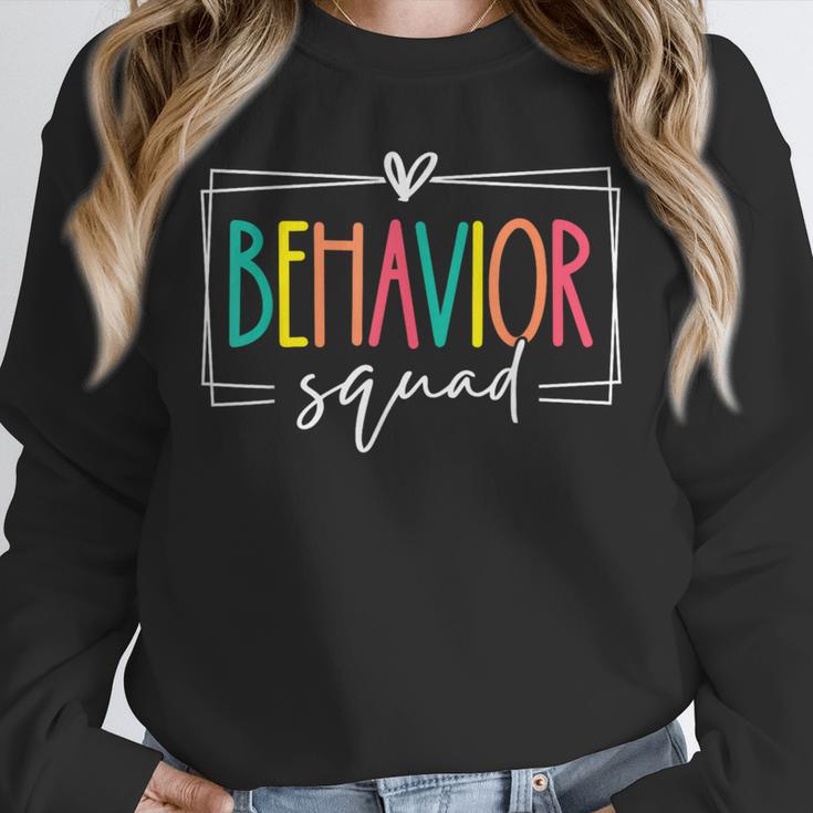 Behavior Squad School Counselor SPED Teacher Kids Women Men Unisex Sweatshirt, novelty gifts, funny gifts Behavior Squad School Counselor SPED Teacher Kids Women Men Unisex Sweatshirt, novelty gifts, funny gifts