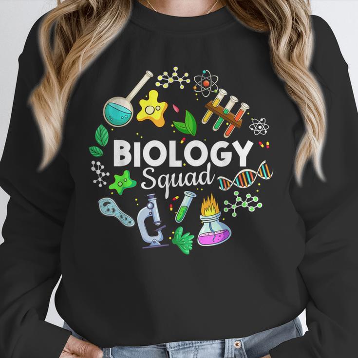 Biology Squad Science Teacher Student Biologist Unisex Sweatshirt, novelty gifts, funny gifts