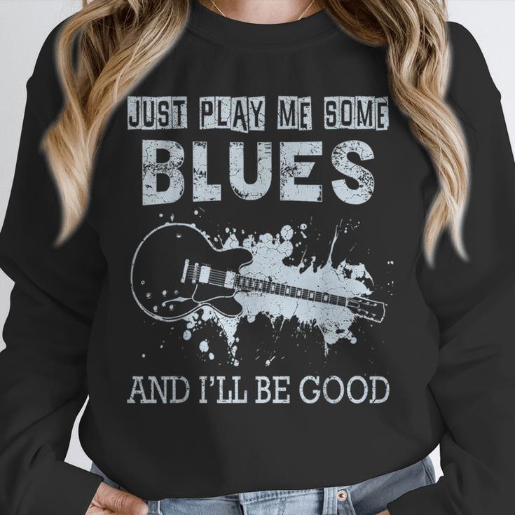 Blues Music Band Lover Vintage Guitar Teacher Blues Unisex Sweatshirt, novelty gifts, funny gifts Blues Music Band Lover Vintage Guitar Teacher Blues Unisex Sweatshirt, novelty gifts, funny gifts