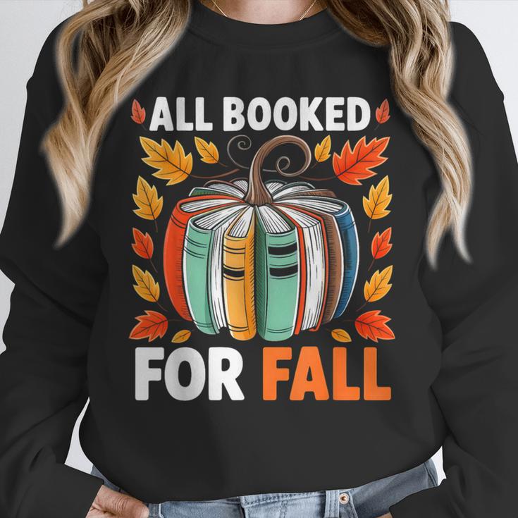 All Booked For Fall Book Pumpkin Autumn Thanksgiving Teacher Unisex Sweatshirt, novelty gifts, funny gifts All Booked For Fall Book Pumpkin Autumn Thanksgiving Teacher Unisex Sweatshirt, novelty gifts, funny gifts
