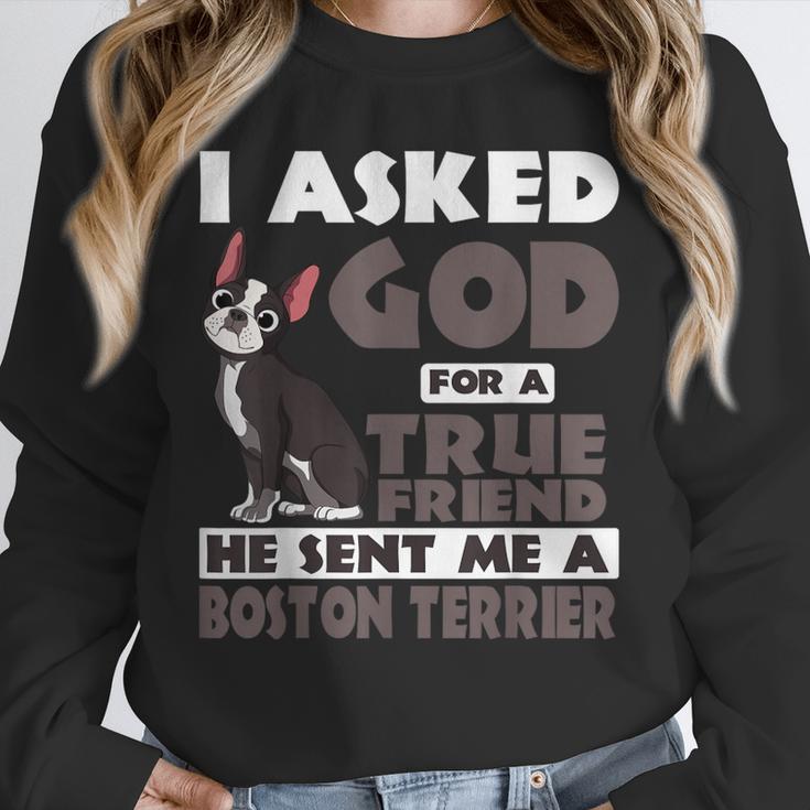 Boston Terrier American Gentleman Non-Sporting Dog Lover Unisex Sweatshirt, novelty gifts, funny gifts