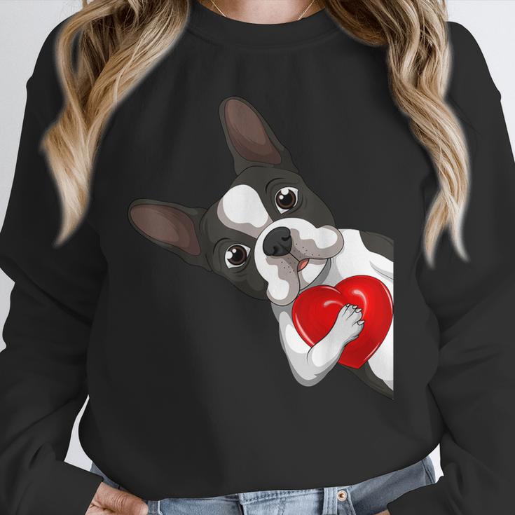 Boston Terrier Bostie Dog Kids Women Girls Unisex Sweatshirt, novelty gifts, funny gifts
