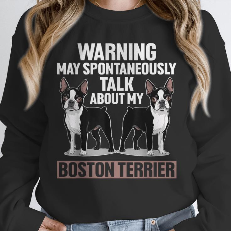 Boston Terrier Dog Unisex Sweatshirt, novelty gifts, funny gifts