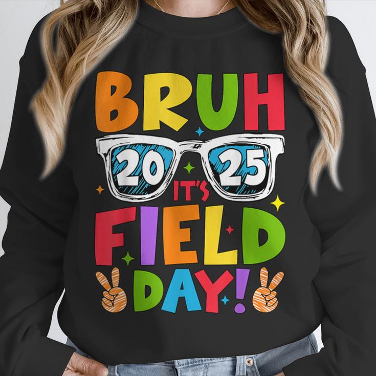 Bruh It's Field Day Teacher Boys Girls Kids Field Day 2025 Unisex Sweatshirt, novelty gifts, funny gifts