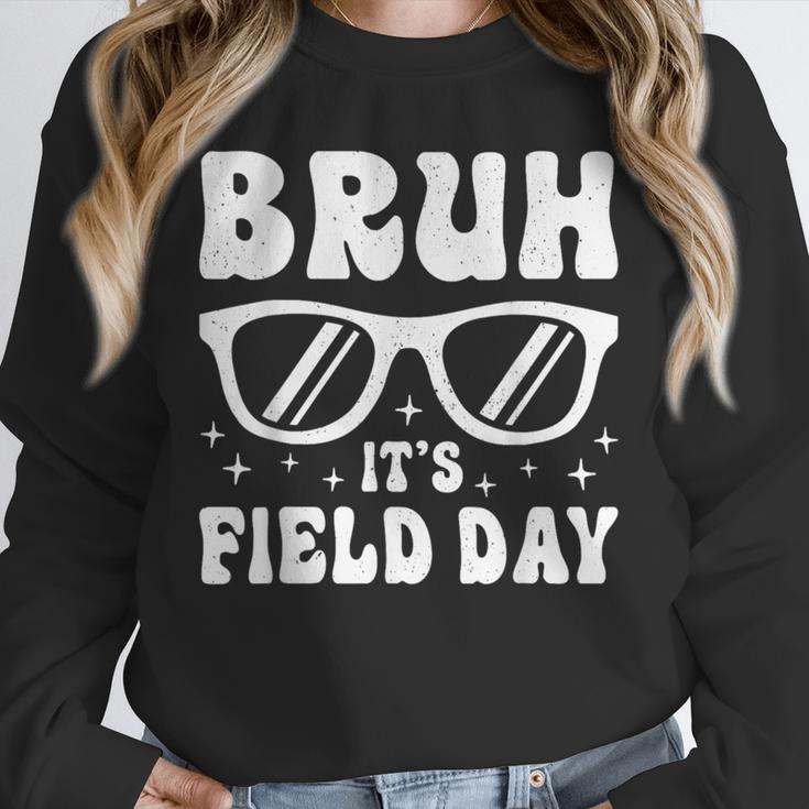 Bruh It's Field Day Teacher Boys Girls Kids Happy Field Day Unisex Sweatshirt, novelty gifts, funny gifts