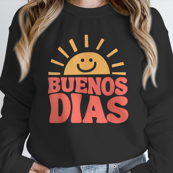 Buenos Dias Spanish Teacher Appreciation Back To School Unisex Sweatshirt, novelty gifts, funny gifts Buenos Dias Spanish Teacher Appreciation Back To School Unisex Sweatshirt, novelty gifts, funny gifts