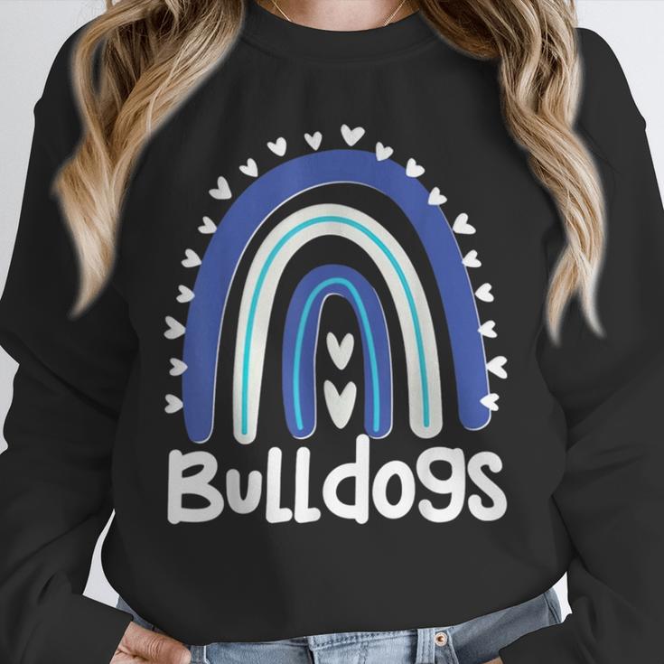 Bulldogs School Mascot Rainbow Teacher Lover Unisex Sweatshirt, novelty gifts, funny gifts Bulldogs School Mascot Rainbow Teacher Lover Unisex Sweatshirt, novelty gifts, funny gifts
