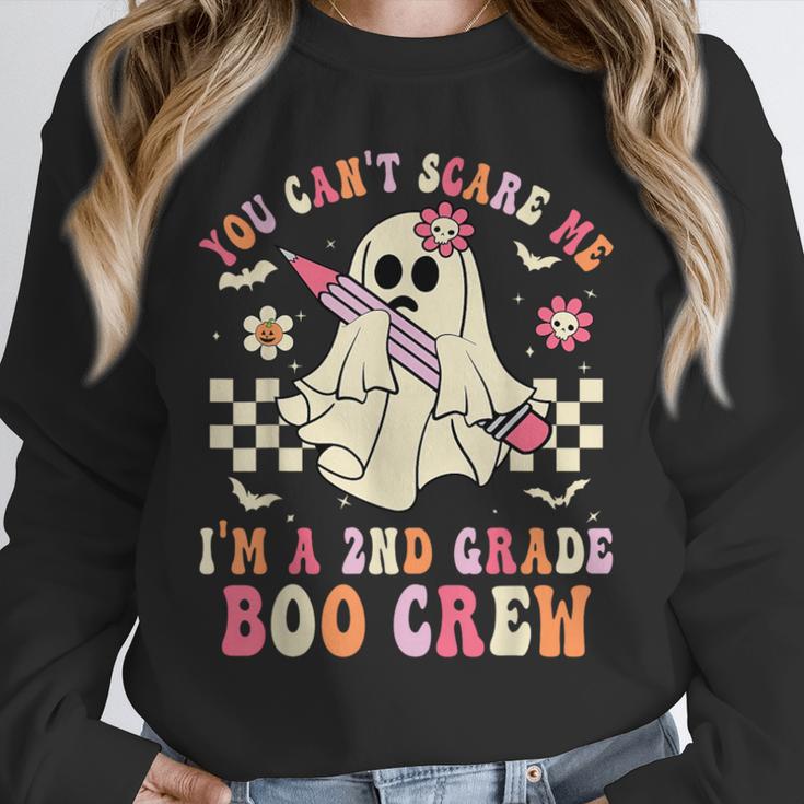 You Can't Scare Me Im A 2nd-Grade Boo Crew Teacher Halloween Unisex Sweatshirt, novelty gifts, funny gifts You Can't Scare Me Im A 2nd-Grade Boo Crew Teacher Halloween Unisex Sweatshirt, novelty gifts, funny gifts