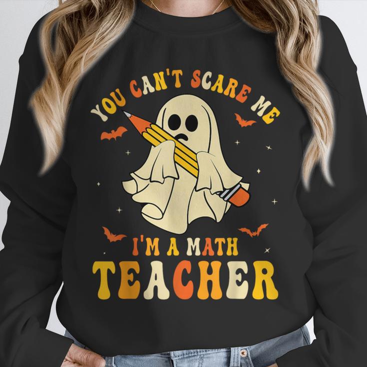 You Can't Scare Me I'm A Math Teacher Halloween Ghost Groovy Unisex Sweatshirt, novelty gifts, funny gifts You Can't Scare Me I'm A Math Teacher Halloween Ghost Groovy Unisex Sweatshirt, novelty gifts, funny gifts
