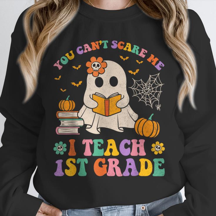 You Can't Scare Me I Teach 1st Grade Teacher Halloween Ghost Unisex Sweatshirt, novelty gifts, funny gifts You Can't Scare Me I Teach 1st Grade Teacher Halloween Ghost Unisex Sweatshirt, novelty gifts, funny gifts