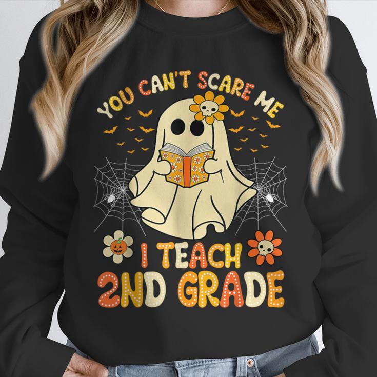 You Can't Scare Me I Teach 2nd Grade Halloween Teacher Ghost Unisex Sweatshirt, novelty gifts, funny gifts You Can't Scare Me I Teach 2nd Grade Halloween Teacher Ghost Unisex Sweatshirt, novelty gifts, funny gifts