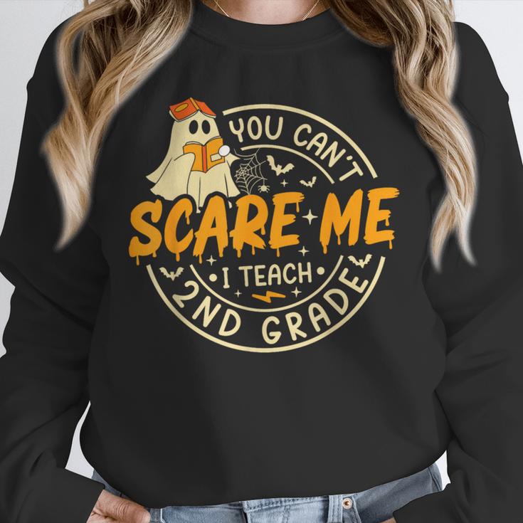 You Can't Scare Me I Teach 2nd Grade Teacher Halloween Ghost Unisex Sweatshirt, novelty gifts, funny gifts You Can't Scare Me I Teach 2nd Grade Teacher Halloween Ghost Unisex Sweatshirt, novelty gifts, funny gifts
