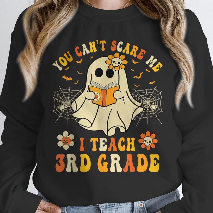 You Can't Scare Me I Teach 3rd Grade Halloween Teacher Ghost Unisex Sweatshirt, novelty gifts, funny gifts You Can't Scare Me I Teach 3rd Grade Halloween Teacher Ghost Unisex Sweatshirt, novelty gifts, funny gifts