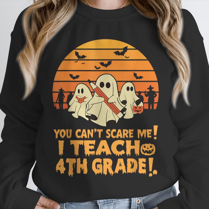 You Can't Scare Me I Teach 4th Grade Teacher Halloween Unisex Sweatshirt, novelty gifts, funny gifts You Can't Scare Me I Teach 4th Grade Teacher Halloween Unisex Sweatshirt, novelty gifts, funny gifts