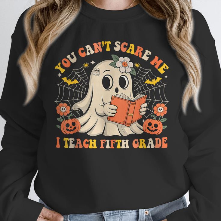 You Can't Scare Me I Teach Fifth Grade Halloween Teacher Unisex Sweatshirt, novelty gifts, funny gifts You Can't Scare Me I Teach Fifth Grade Halloween Teacher Unisex Sweatshirt, novelty gifts, funny gifts