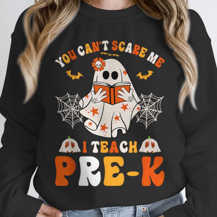 You Cant Scare Me I Teach Pre-K Teacher Halloween Unisex Sweatshirt, novelty gifts, funny gifts You Cant Scare Me I Teach Pre-K Teacher Halloween Unisex Sweatshirt, novelty gifts, funny gifts