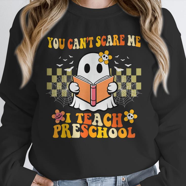 You Can't Scare Me I Teach Preschool Ghost Halloween Teacher Unisex Sweatshirt, novelty gifts, funny gifts You Can't Scare Me I Teach Preschool Ghost Halloween Teacher Unisex Sweatshirt, novelty gifts, funny gifts